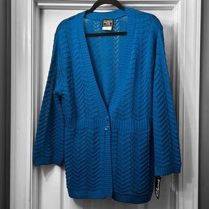 New! Southern Lady Cancun Long Sleeve Soft-knit Cardigan